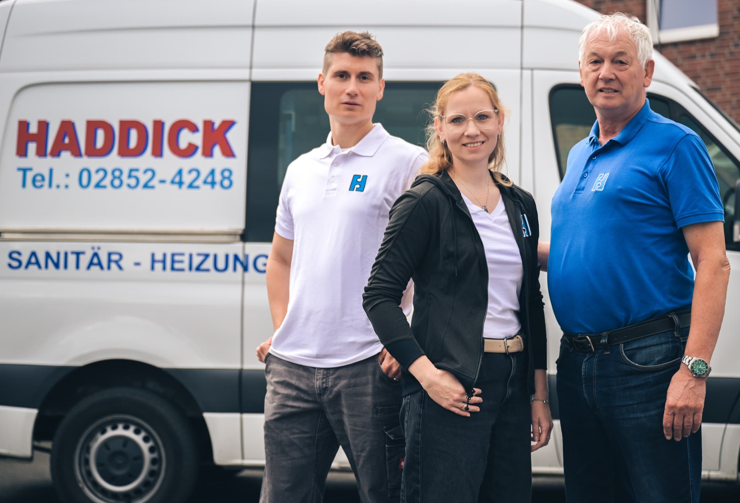 Die Familie Haddick beim 50-jährigen Firmenjubiläum